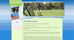 Desktop Screenshot of golf.consultas-alanya.dk
